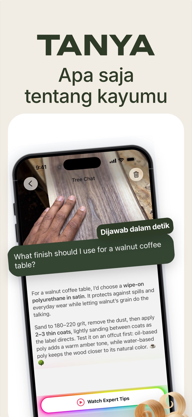 Tanyakan apa saja tentang kayu Anda: Tree Chat menyarankan finishing untuk meja walnut