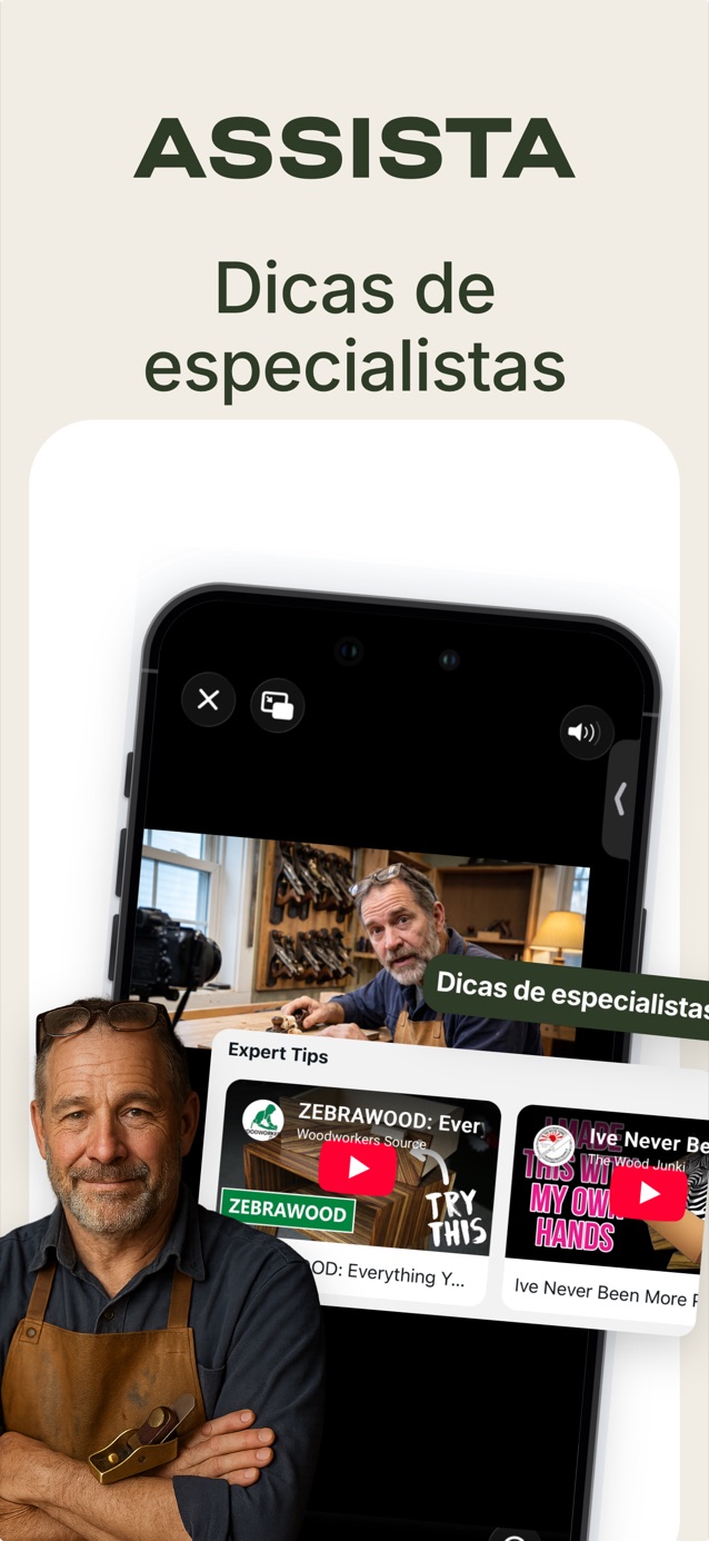 Assista a dicas de marceneiros experientes: vídeos selecionados no LasWood